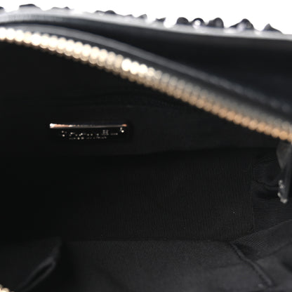 Chanel Sequin Calfskin Small Gabrielle Hobo Black Silver 5 of 10