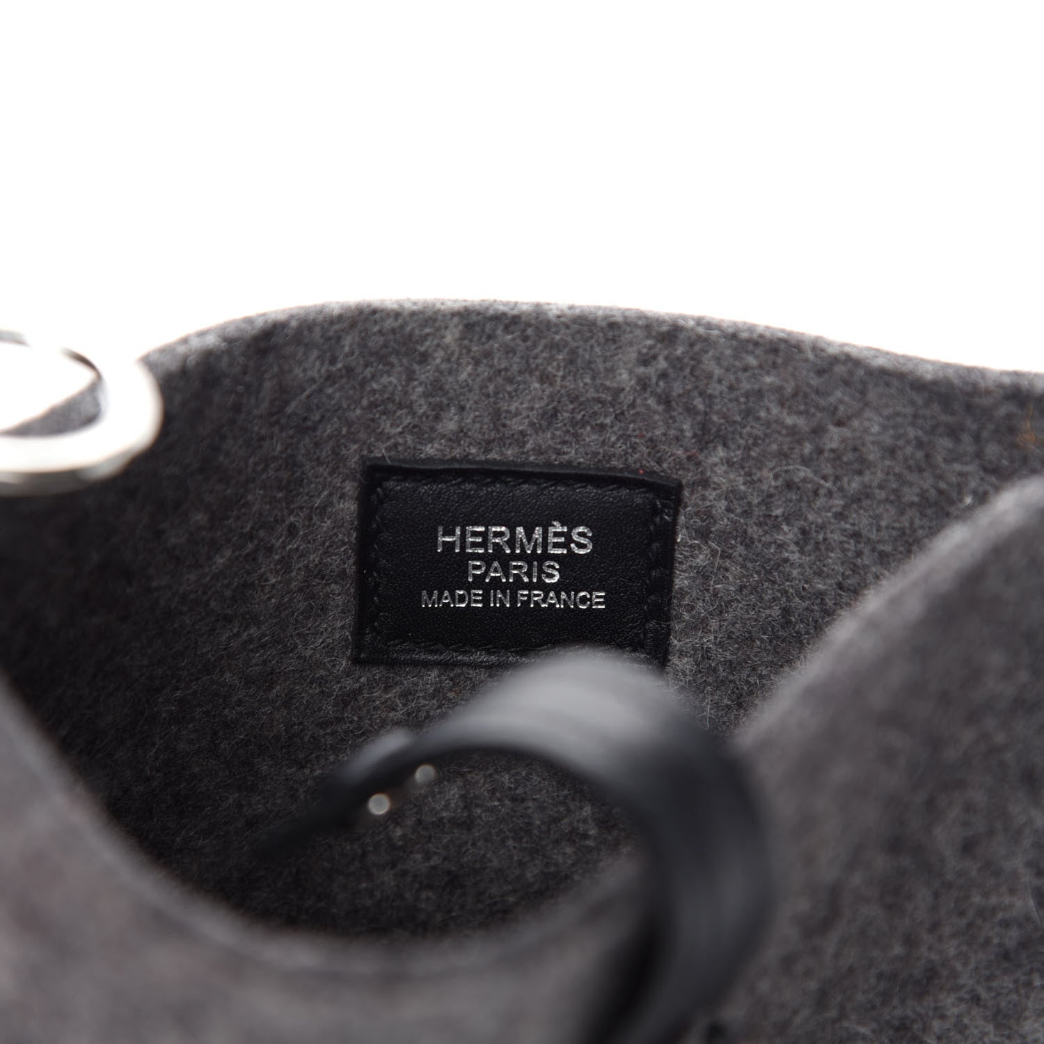 Hermes Feutre Swift Evelyne TPM Gris Moyen Black 8 of 11