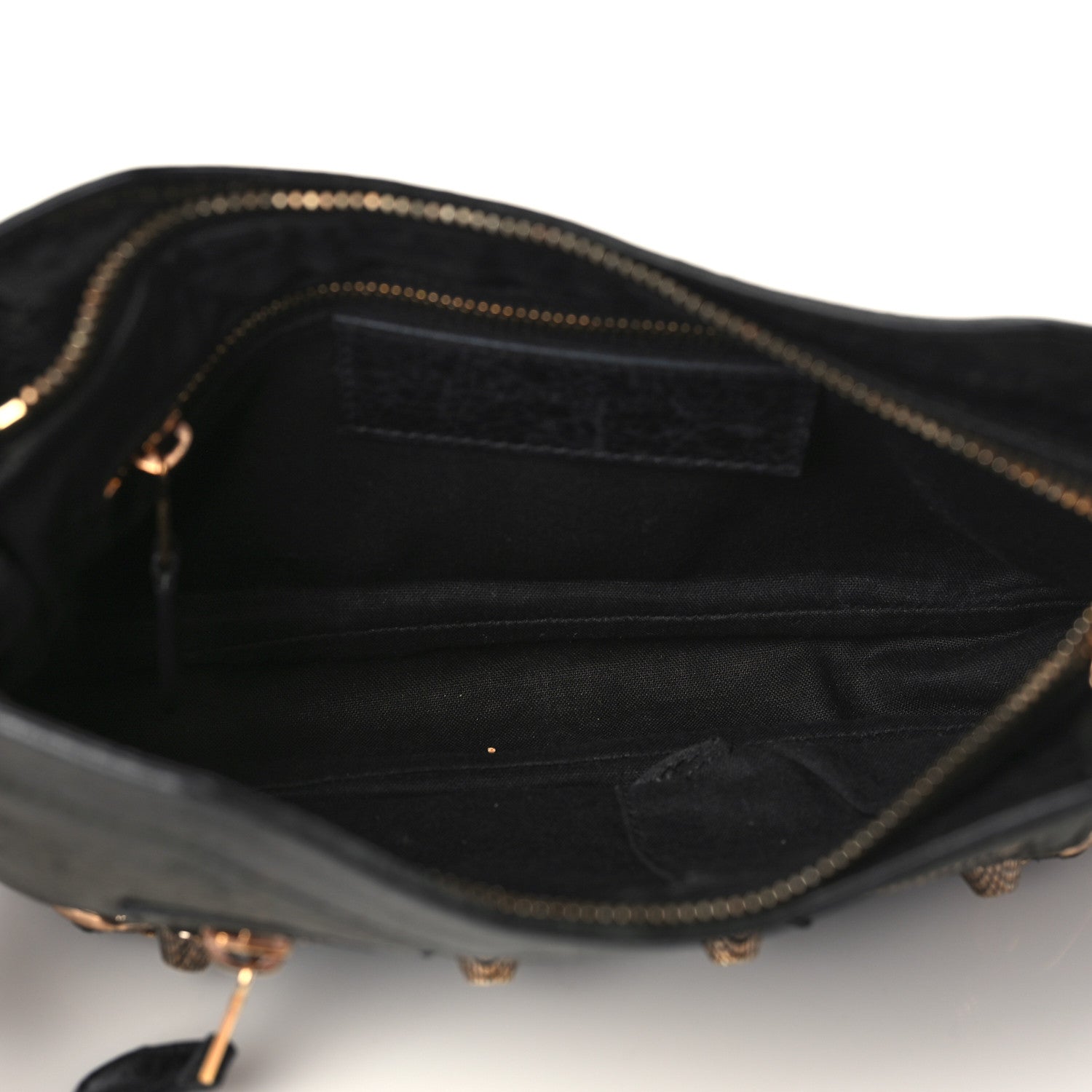 Balenciaga Agneau Giant 12 Rose Gold Hardware Hip Black 5 of 9