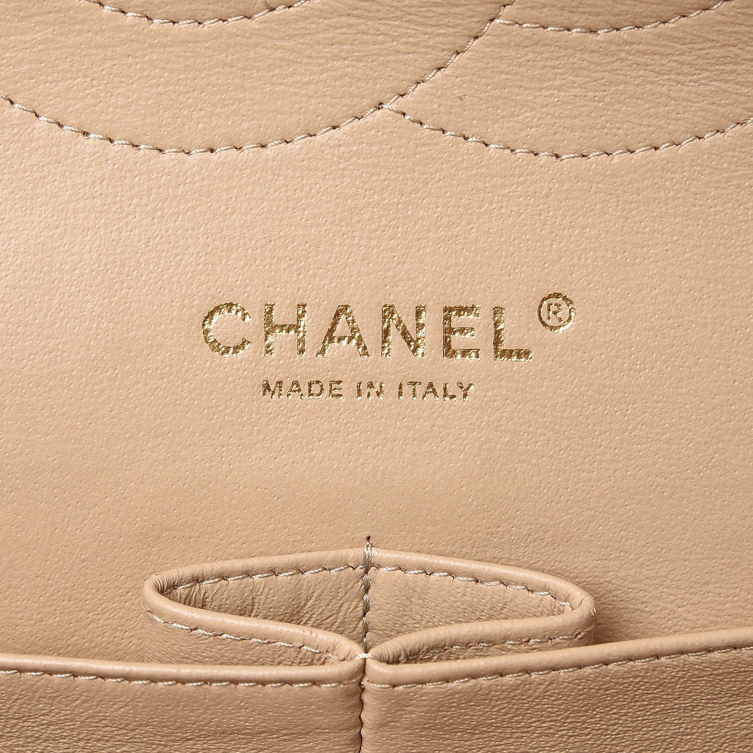 Chanel Caviar Quilted Jumbo Double Flap Beige Clair 7 of 9