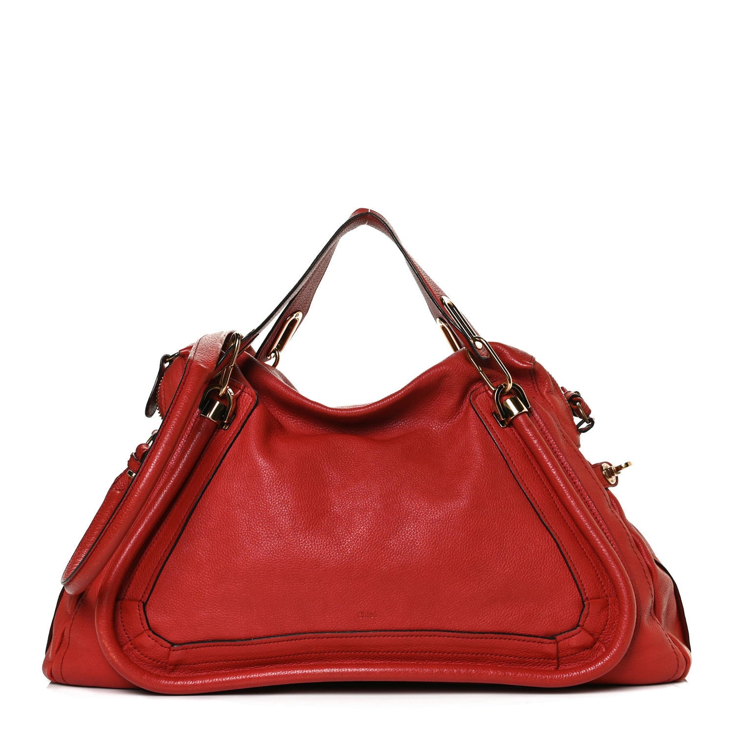 Calfskin Large Paraty Red