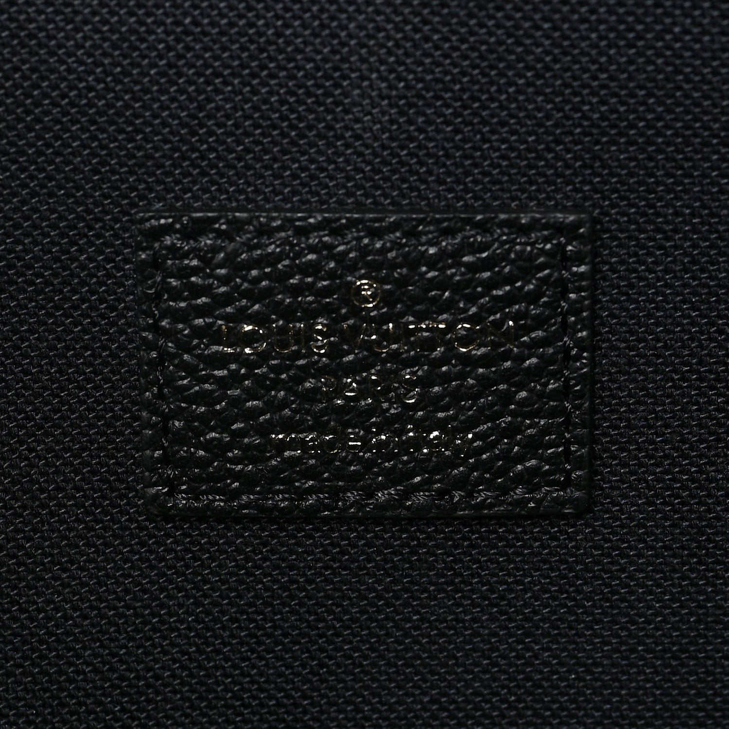 Louis Vuitton Empreinte Pochette Felicie Chain Wallet Black 8 of 8