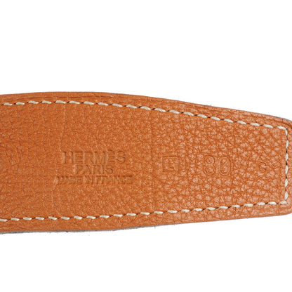Hermes Box Togo 32mm H Belt 80 Black Gold 6 of 6