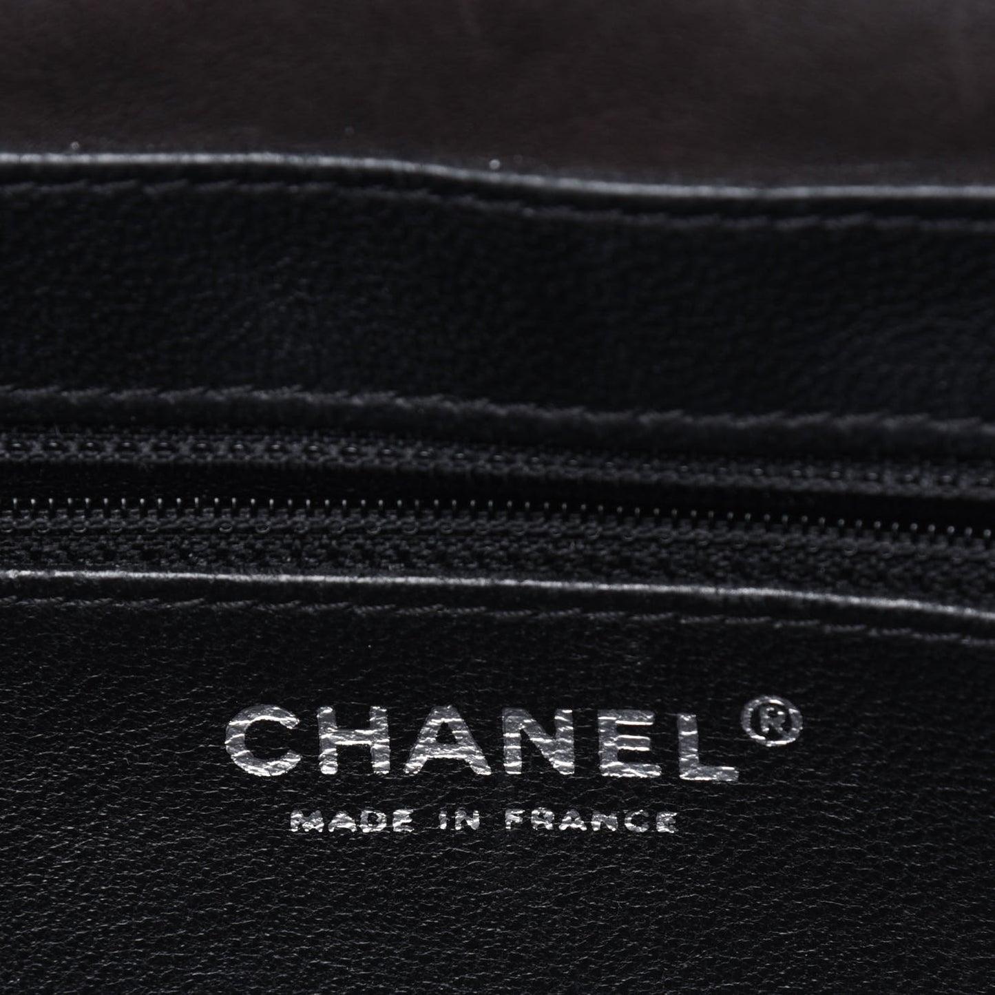 Calfskin Quilted Modern Chain Flap Brown