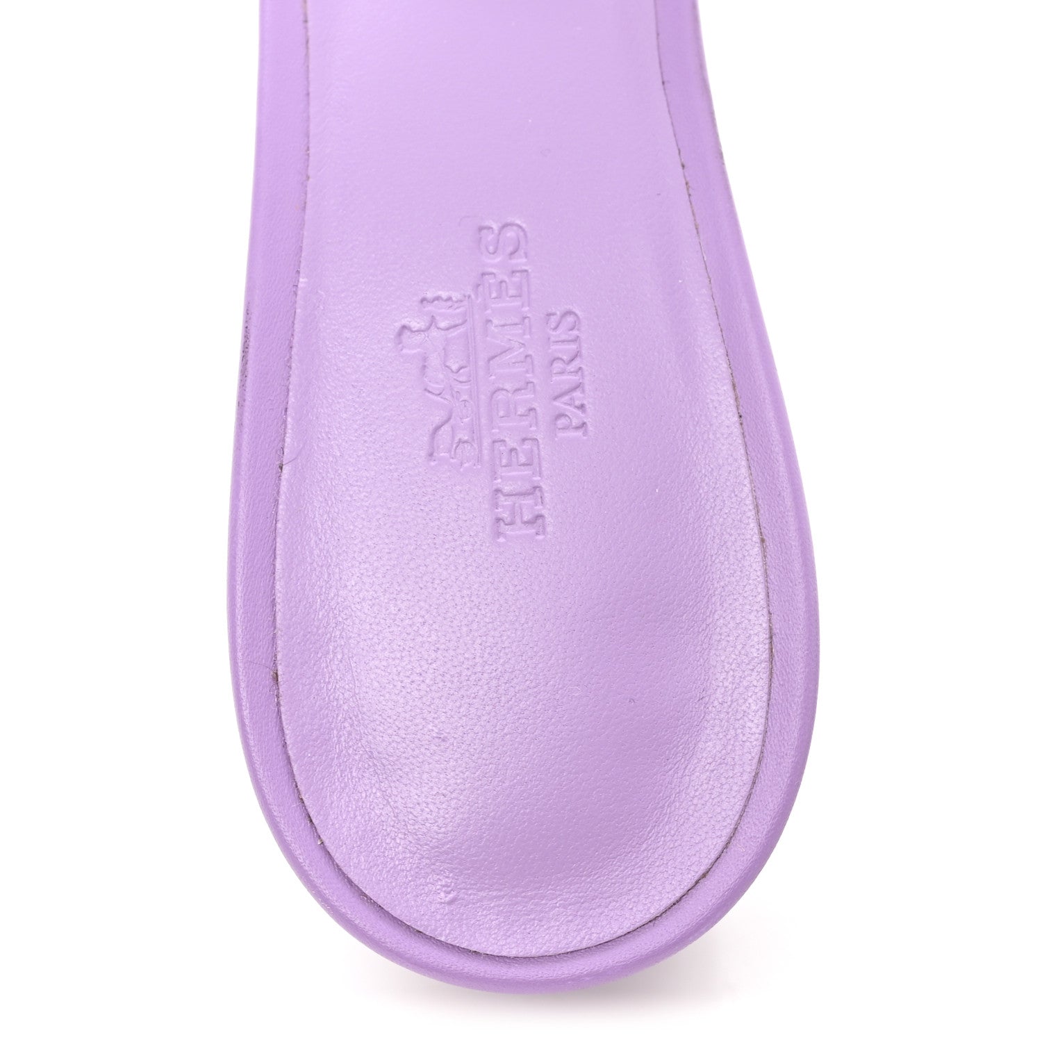 Hermes Calfskin Oasis Sandals 36.5 Violet 8 of 10