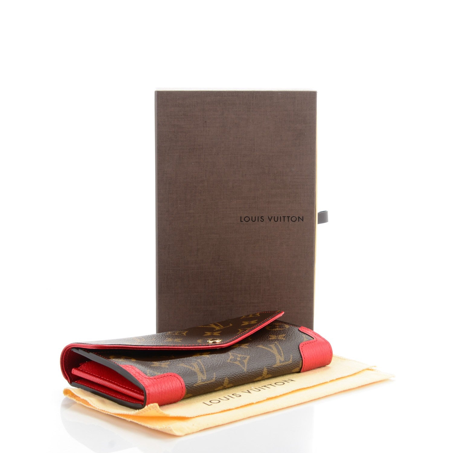 Louis Vuitton Monogram Sarah Retiro Wallet Cherry 4 of 7