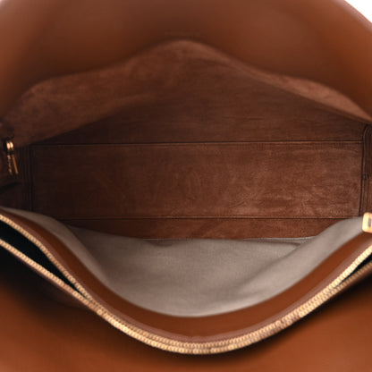 Saint Laurent Grained Calfskin Large Thin Sac De Jour Toasted Brown 5 of 10