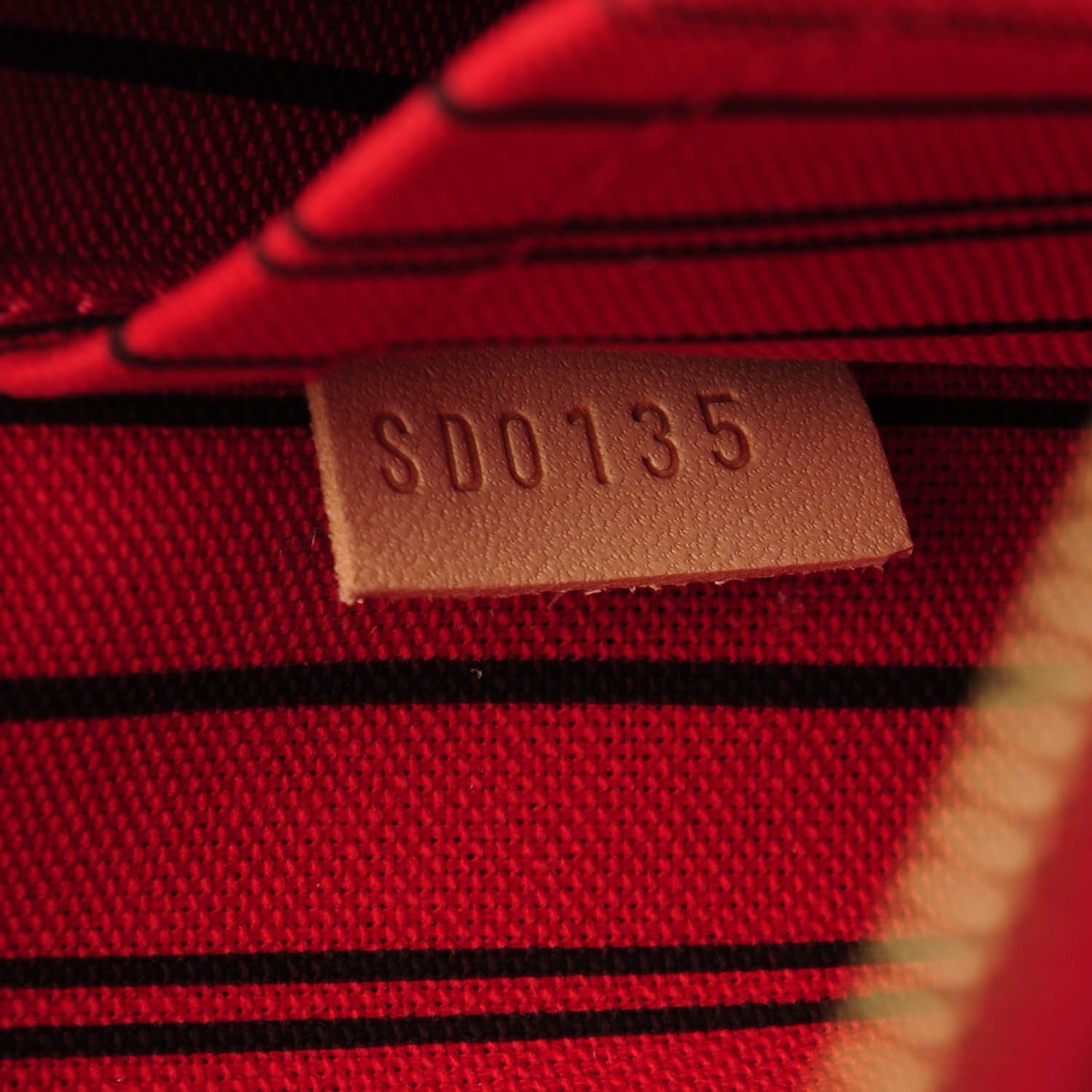 Monogram Neverfull MM GM Pochette Cherry