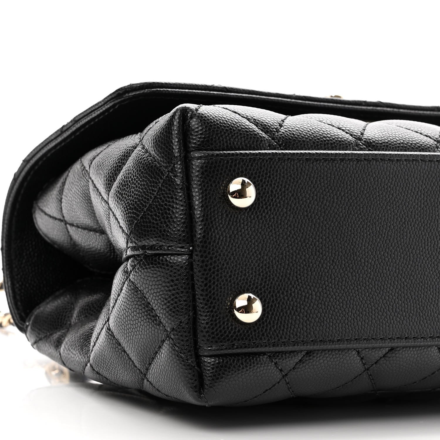 Chanel Caviar Quilted Mini Coco Handle Flap Black 9 of 11