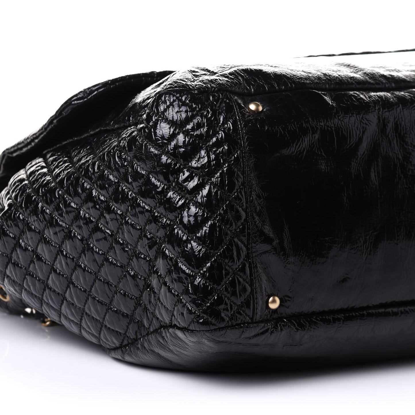 Vinyl XXL Rock and Chain Flap Black