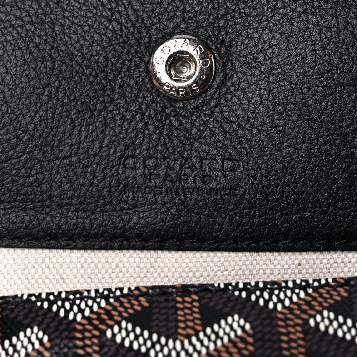 Goyard Goyardine Saint Louis GM Black 6 of 9