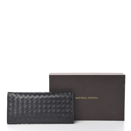 Bottega Veneta Nappa Intrecciato Flap Wallet Black 12 of 12