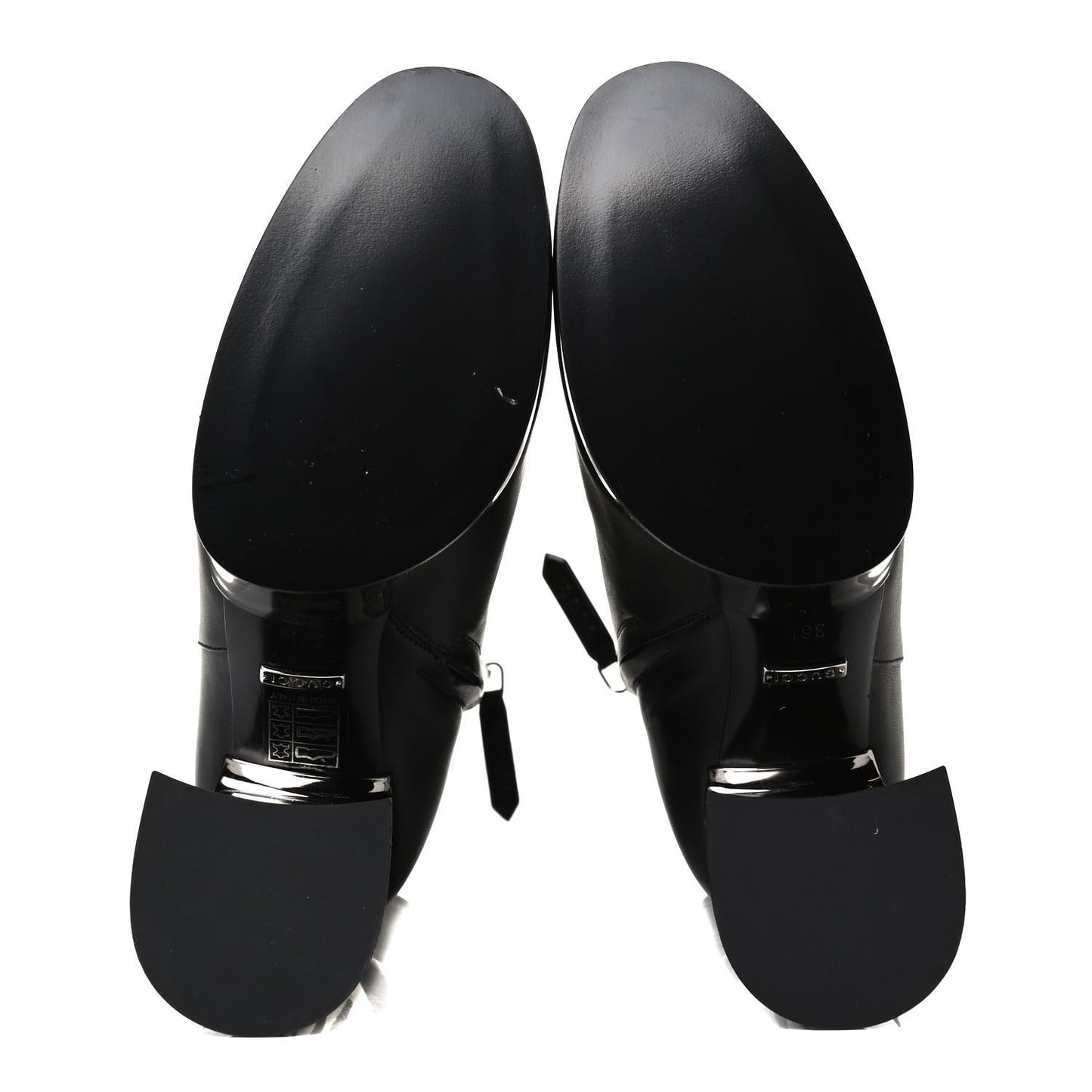 Malaga Kid Chrome Ankle Boots 36.5 Black