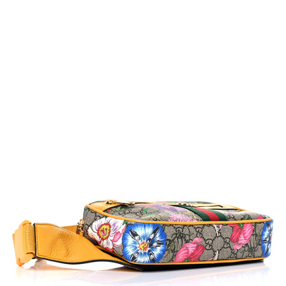 Gucci GG Supreme Monogram Flora Medium Ophidia Belt Bag Beige Multicolor Crop 4 of 10