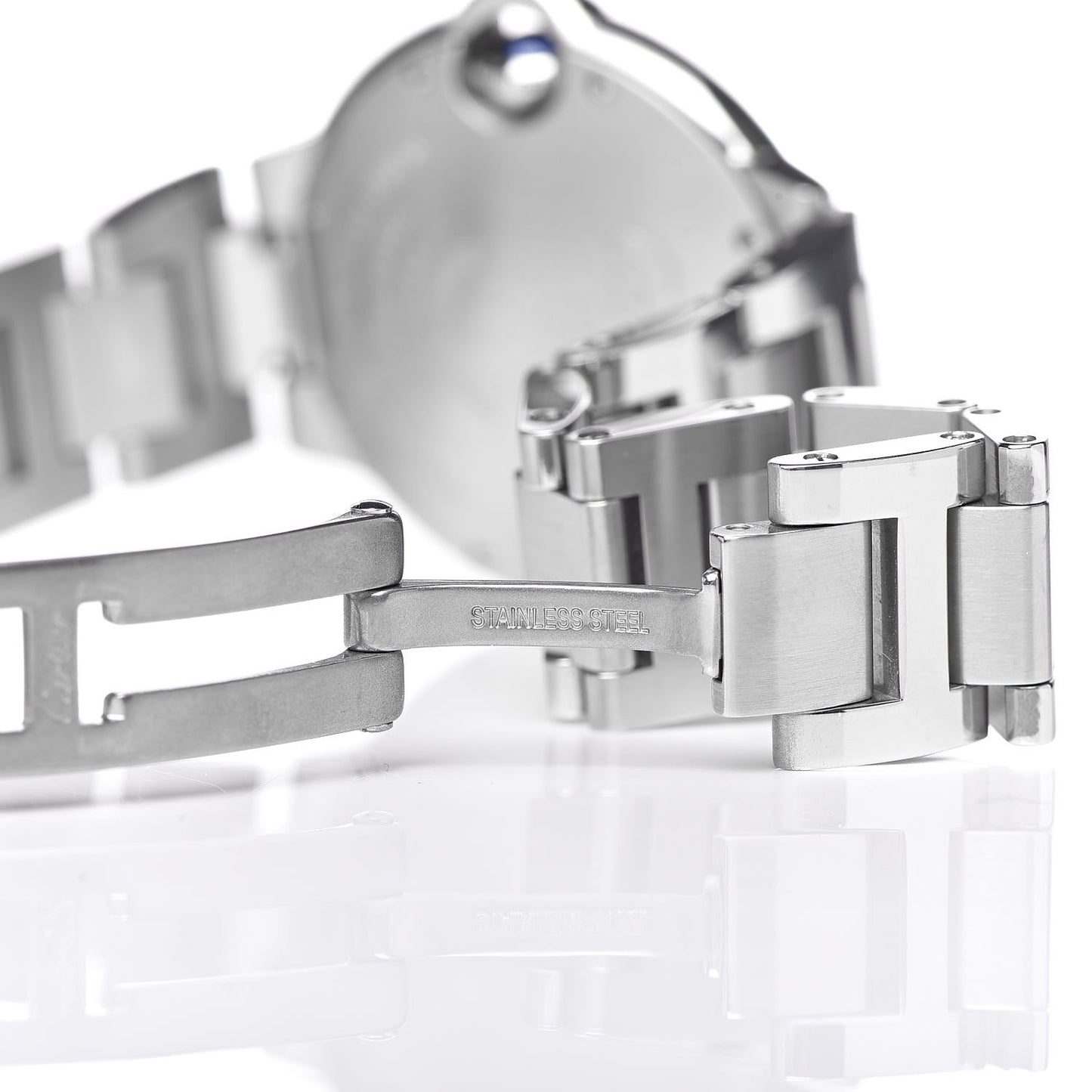 Stainless Steel Diamond 33mm Ballon Bleu De Automatic Watch