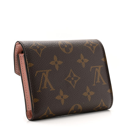 Louis Vuitton Monogram Victorine Wallet Rose Ballerine 3 of 9