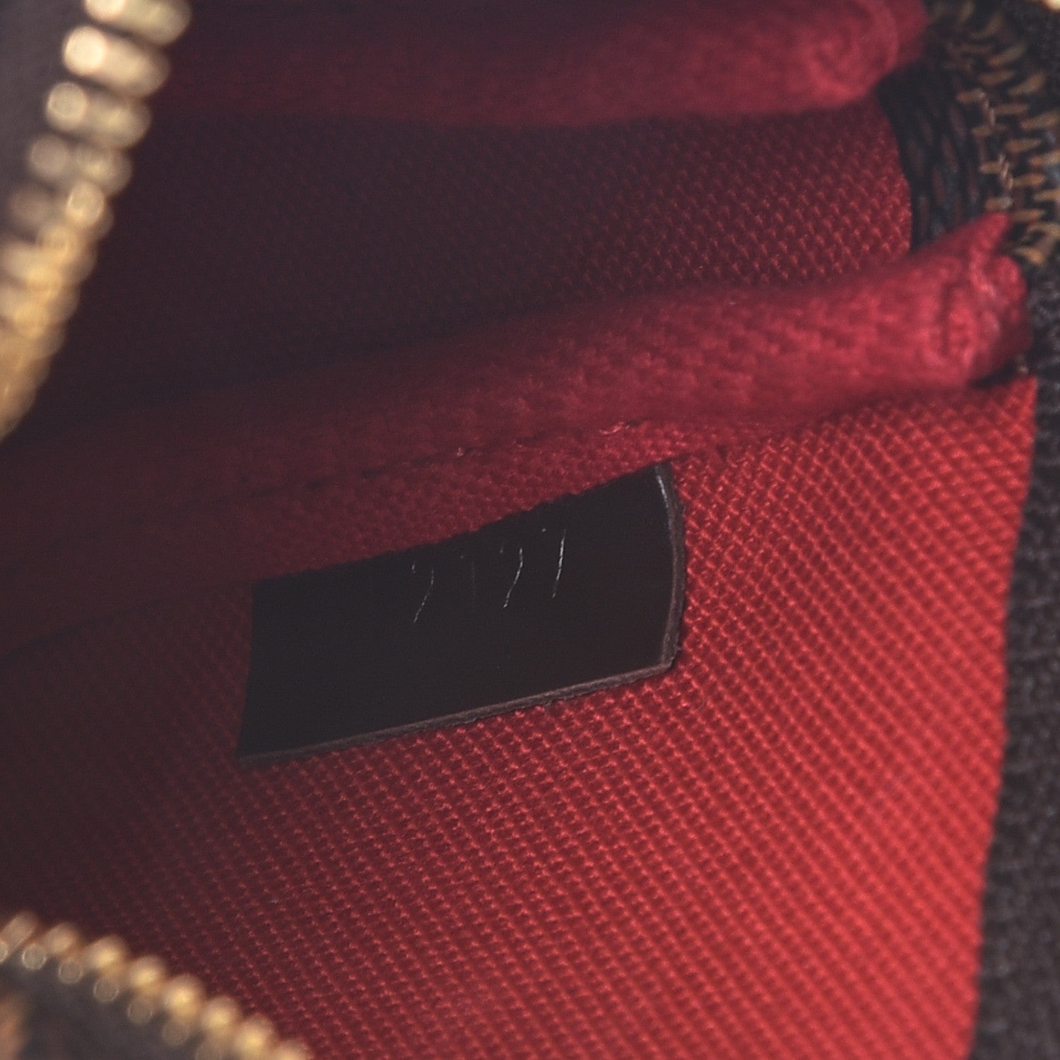 Louis Vuitton Damier Ebene Mini Pochette Accessories 7 of 8