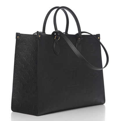 Louis Vuitton Empreinte Monogram Giant Onthego GM Black 2 of 8