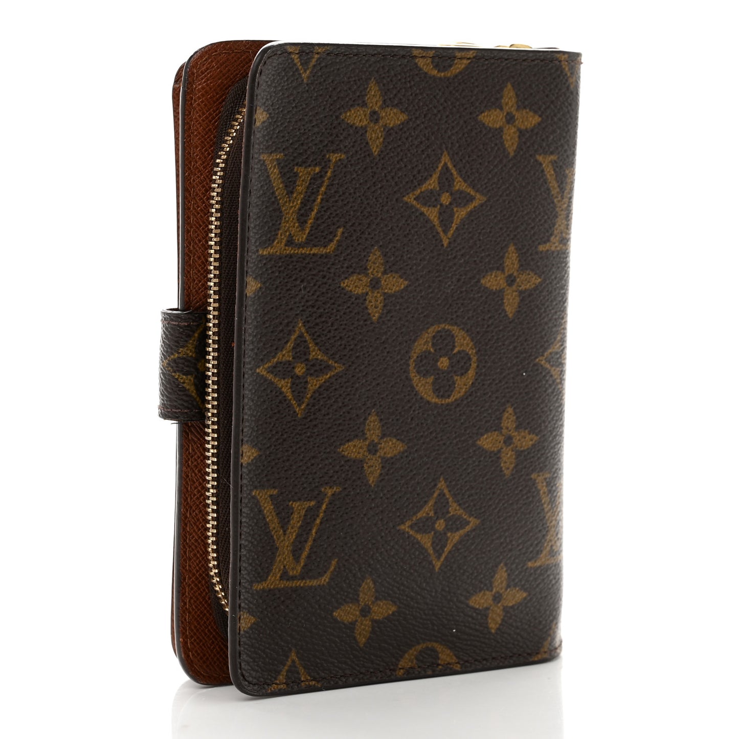 Monogram Zipped Papers Wallet