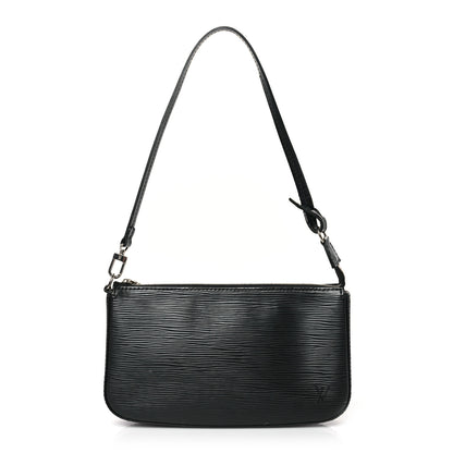 Louis Vuitton Epi Pochette Accessories NM Black 1 of 12