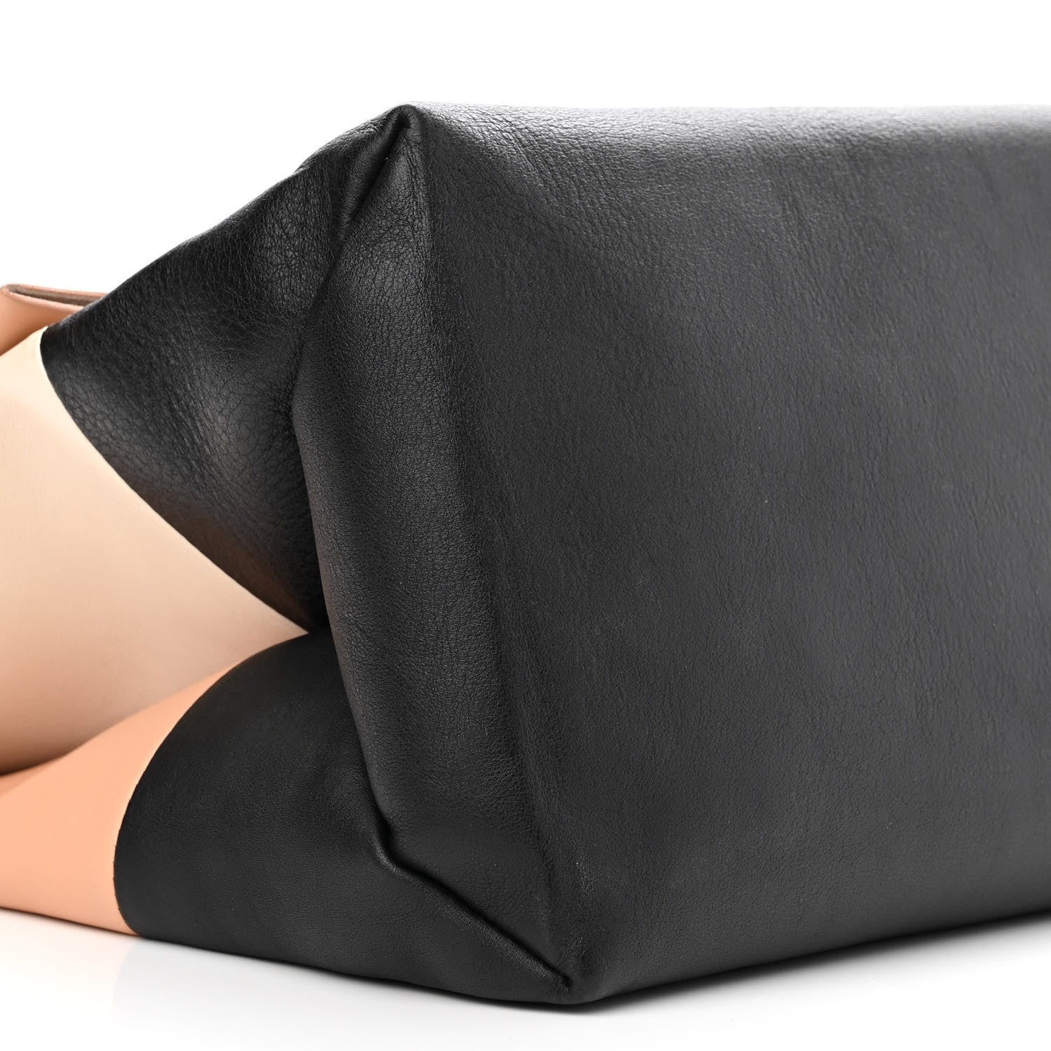 Celine Smooth Calfskin Tri-Color All Soft Shoulder Bag Tan 7 of 9