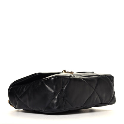 Chanel Lambskin Quilted Medium Chanel 19 Flap Black 5 of 10