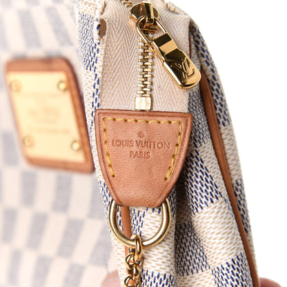 Louis Vuitton Damier Azur Eva Clutch 6 of 11