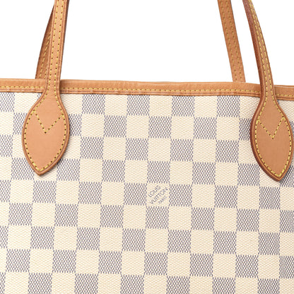 Louis Vuitton Damier Azur Neverfull MM 10 of 10