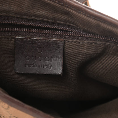 Gucci Monogram Small Jackie O Hobo Brown 7 of 16