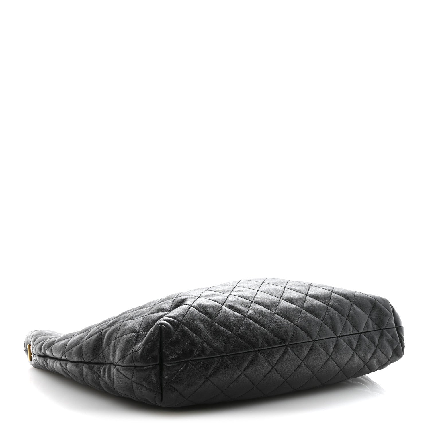 Saint Laurent Lambskin Quilted Maxi Icare Shopping Tote Black 5 of 14