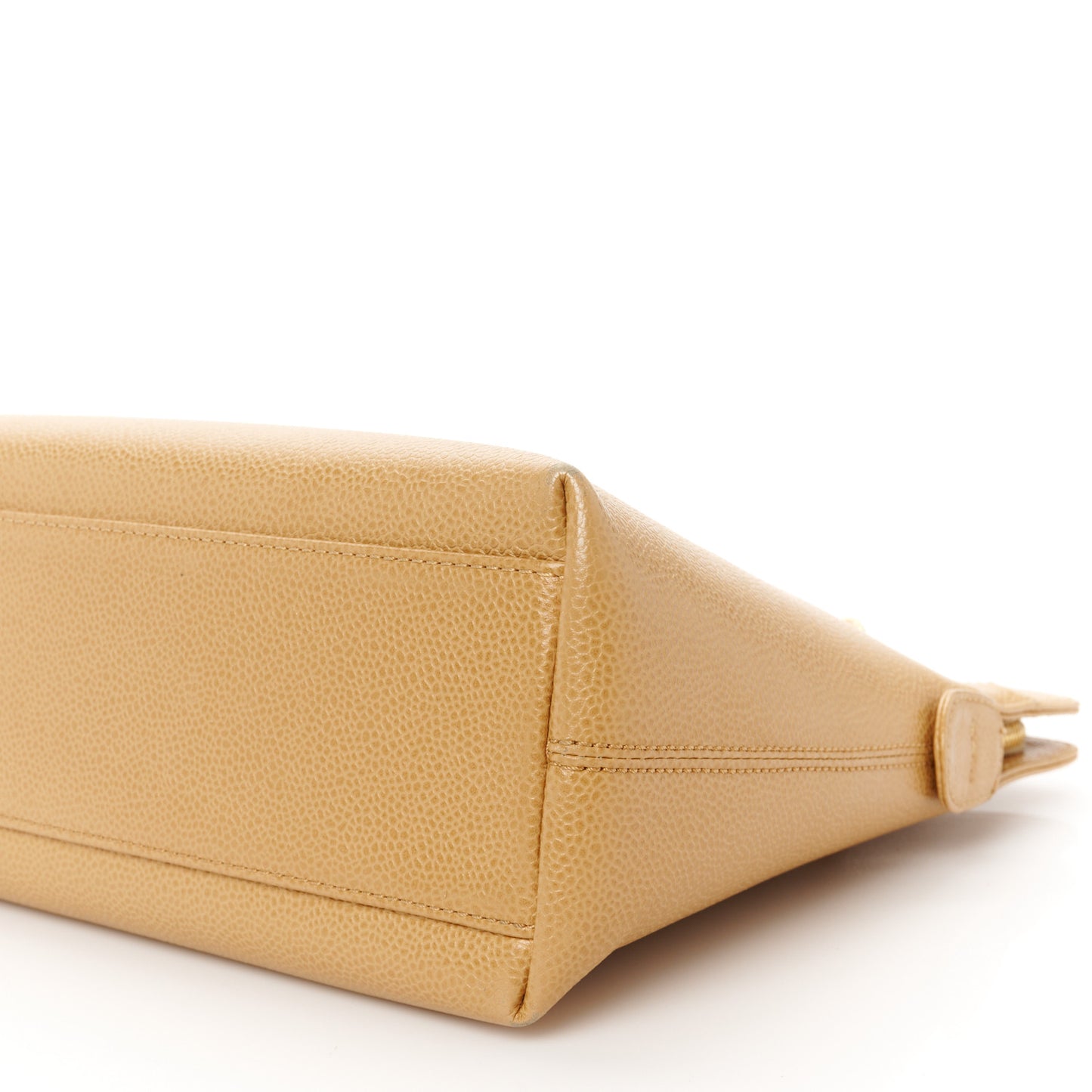 Caviar Shoulder Bag Beige