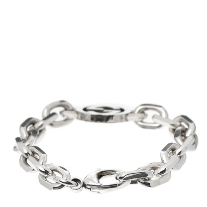 Gucci Sterling Silver Interlocking G Link Bracelet 3 of 5