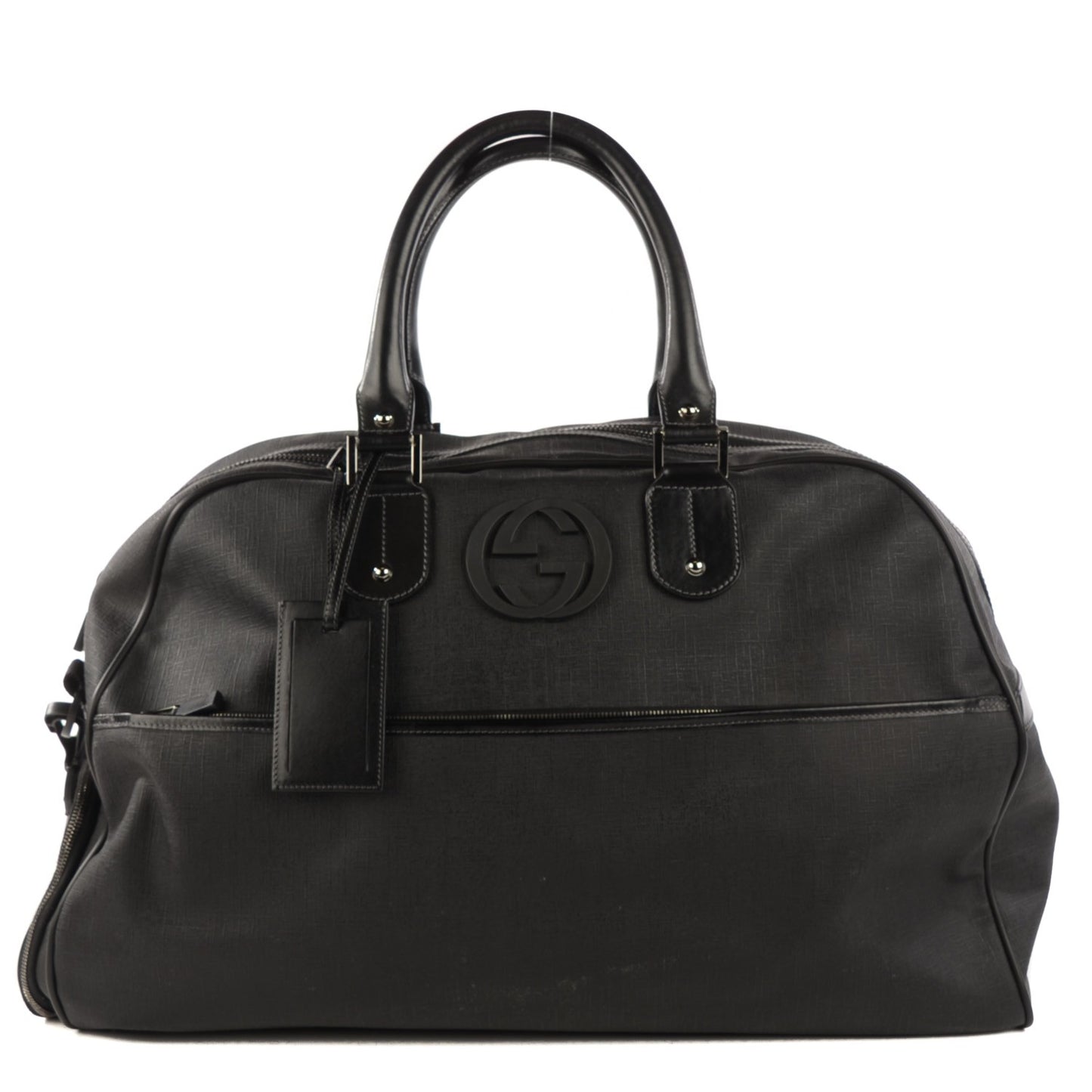 GG Supreme Interlocking G Duffel Black