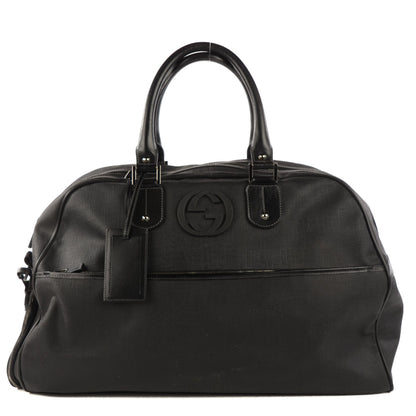 Gucci GG Supreme Interlocking G Duffel Black 1 of 7