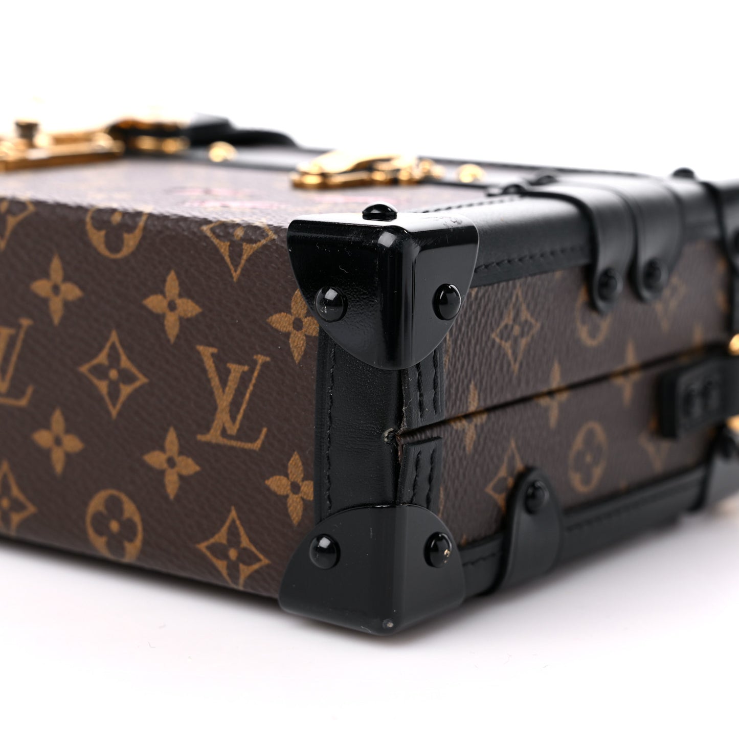 Monogram Petite Malle East West Black