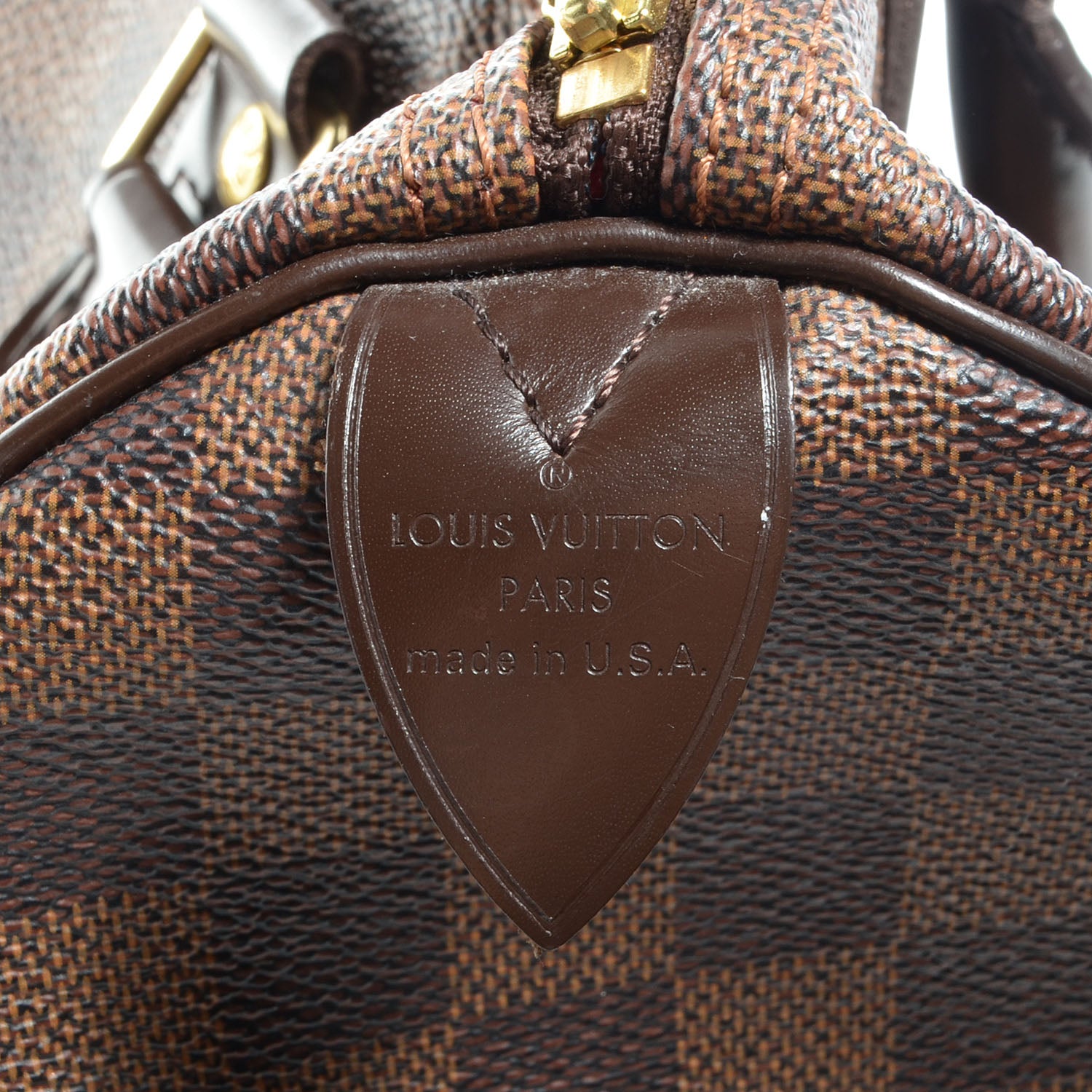 Louis Vuitton Damier Ebene Speedy 30 7 of 7