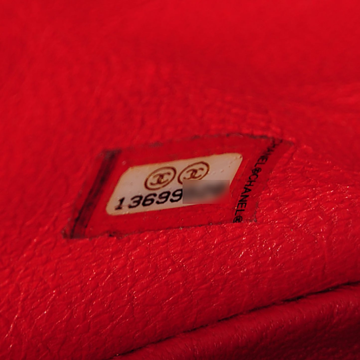 Lambskin Quilted Jumbo Single Flap Red