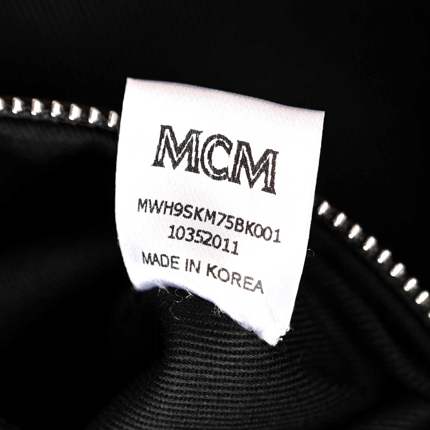 MCM Calfskin Ottomar Large Klara Hobo Black 7 of 14