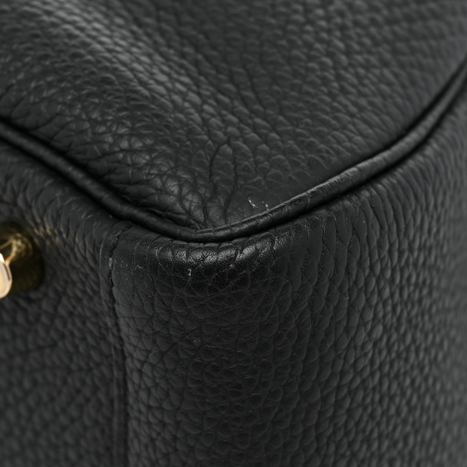 Hermes Taurillon Clemence Lindy 30 Black 9 of 11