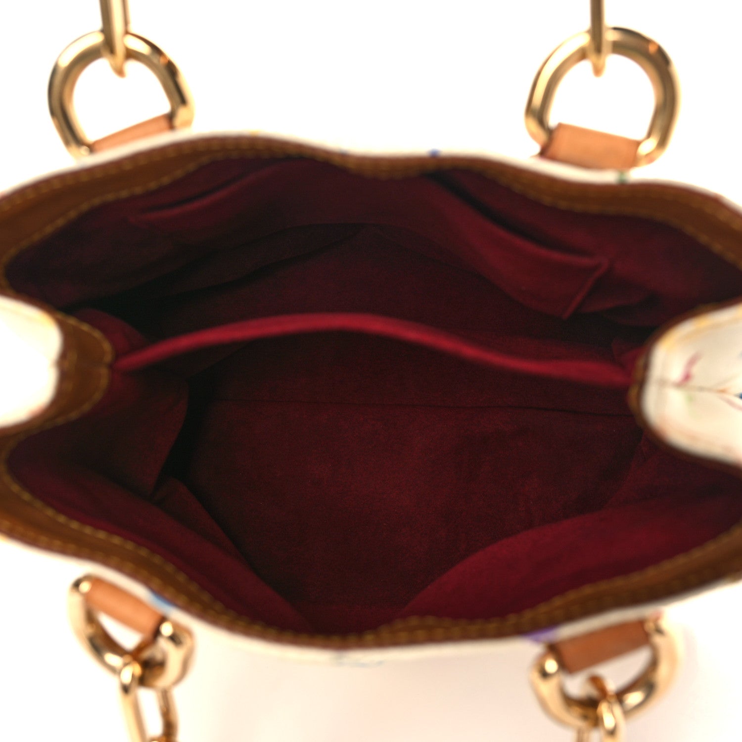 Louis Vuitton Monogram Multicolor Audra White 5 of 10