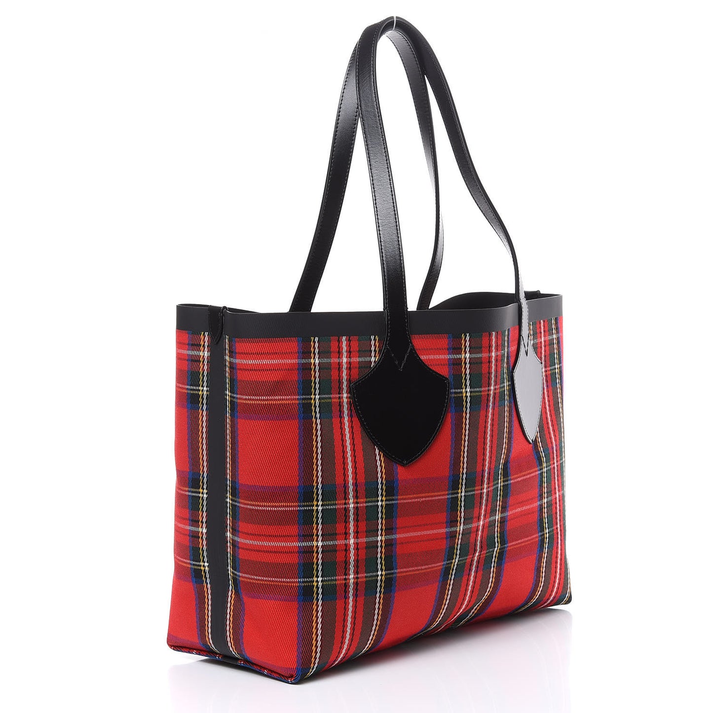 Vintage Check Medium The Giant Reversible Tote Antique Yellow Bright Red