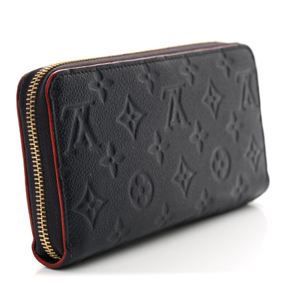 Louis Vuitton Empreinte Zippy Wallet Marine Rouge 3 of 11
