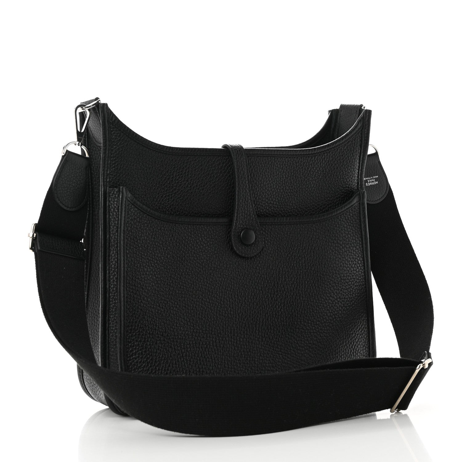 Hermes Taurillon Clemence Evelyne III PM Black 3 of 10