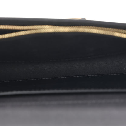 Louis Vuitton Patent Louise Clutch Black 5 of 8