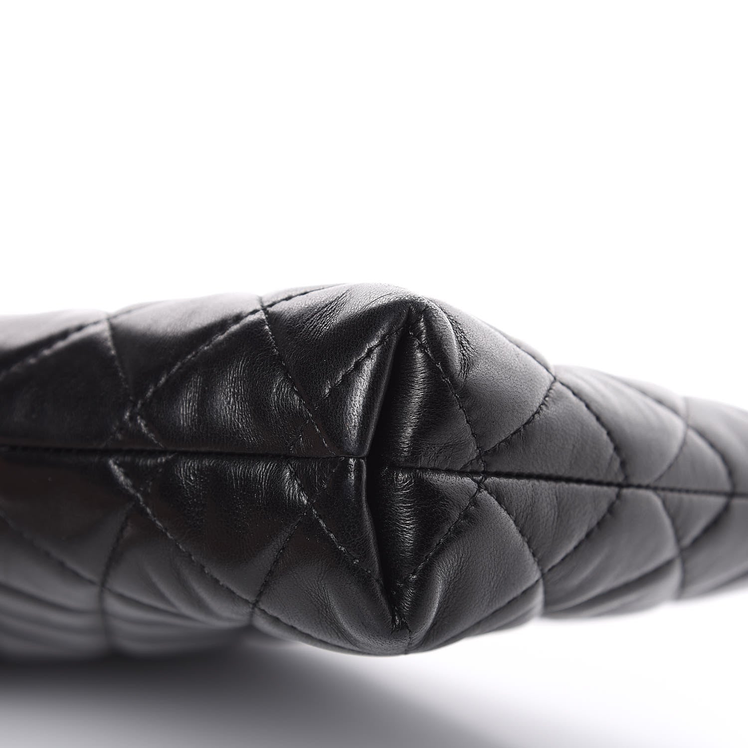 Chanel Lambskin Quilted Clutch Black 9 of 9