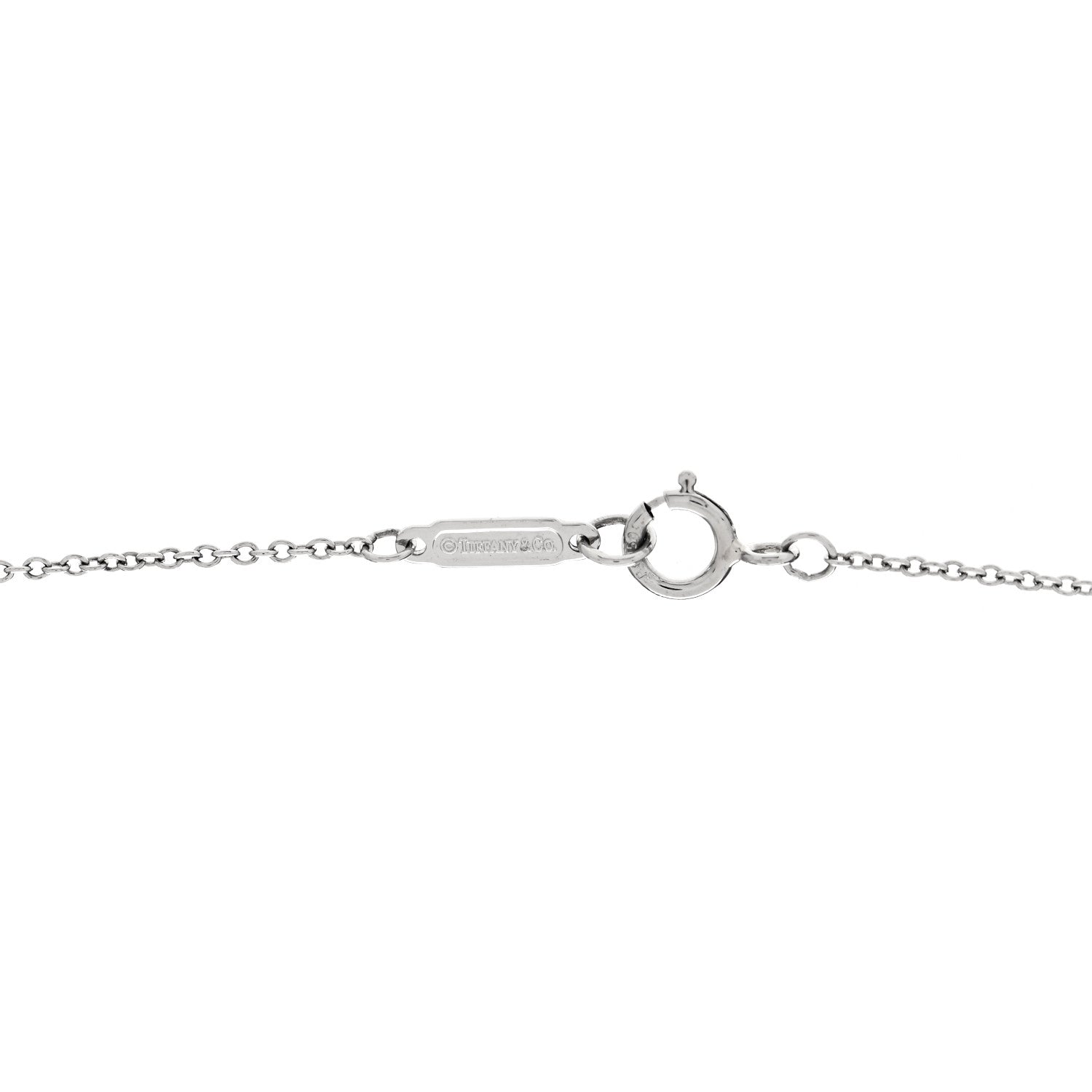 Tiffany Platinum Diamond Large Paper Flowers Pave Pendant Necklace 4 of 6