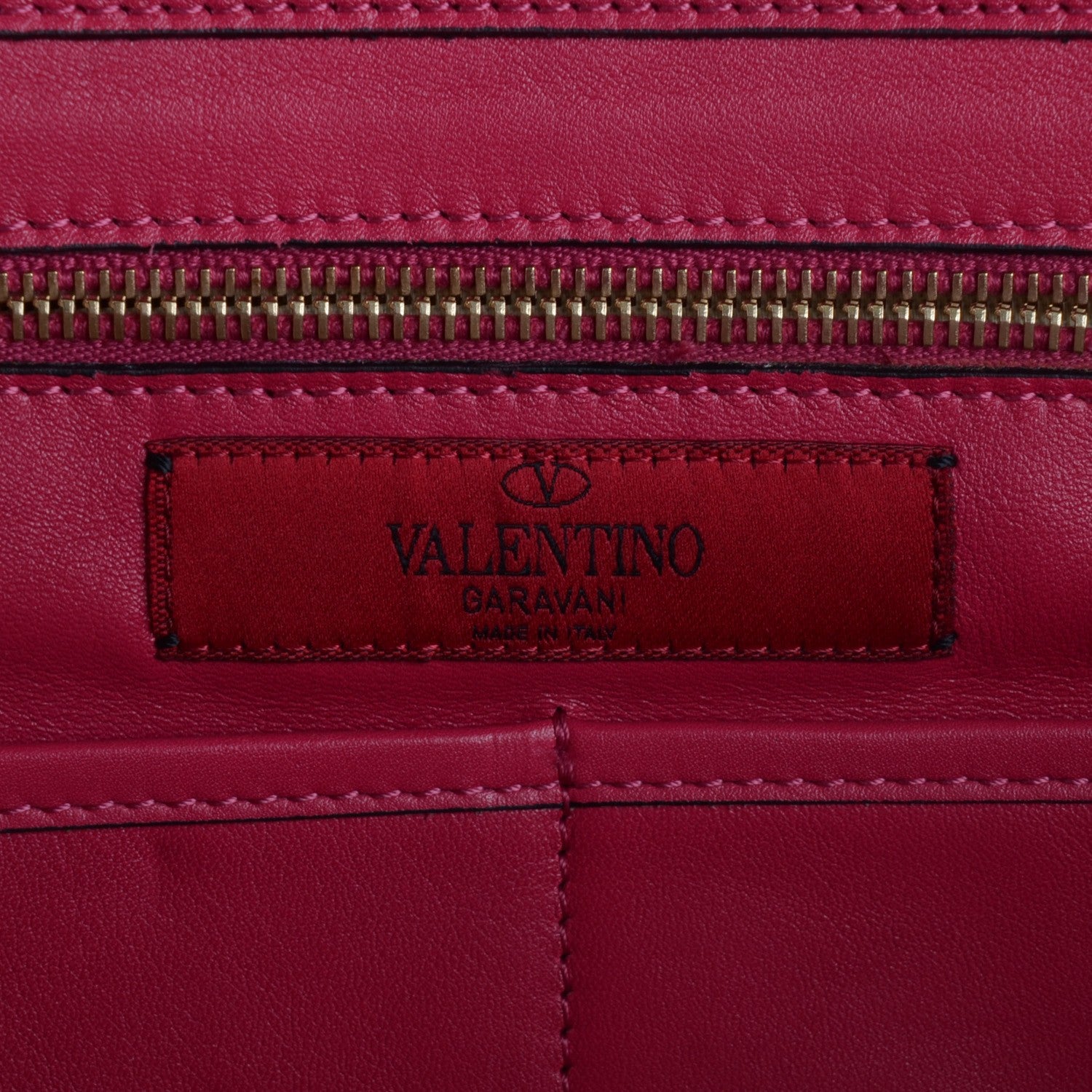 Valentino Garavani Vitello Medium Rockstud Tote Cyclamin 7 of 10
