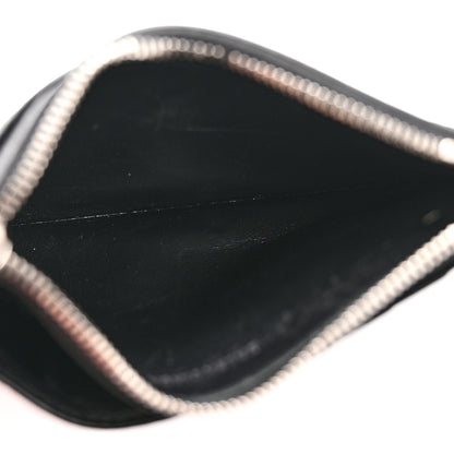 Balenciaga Calfskin Hourglass Long Coin Case Card Holder Black 5 of 8