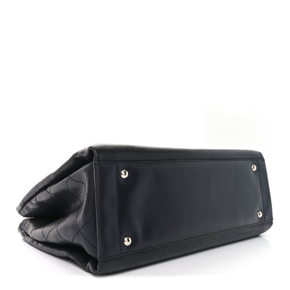 Chanel Caviar Executive Cerf Shopper Tote Black Black 4 of 10