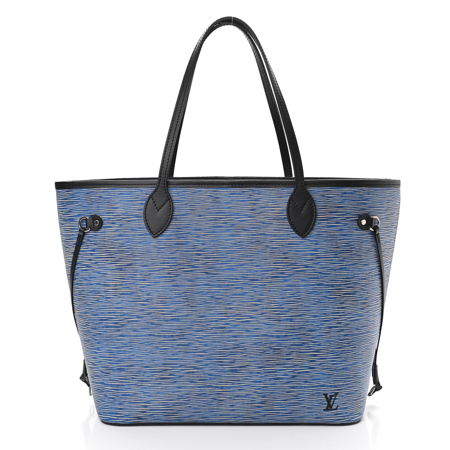 Louis Vuitton Epi Neverfull MM Denim Light 3 of 10